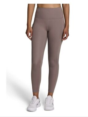 Reebok Women's Everyday Highrise 7/8 Legging With Pockets 25" Inseam. Brown Colo